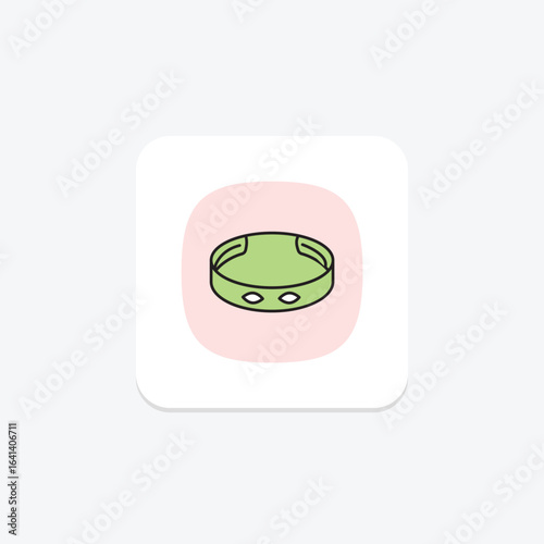 Gold Bangle Bracelet, vector, pixel perfect, illustrator file