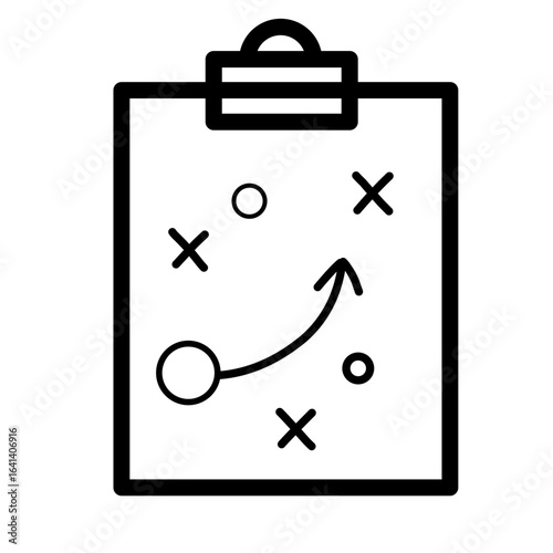  Hand-Drawn Football Tactics Illustration