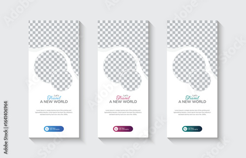 summer vacation, tour banner, tourist roll up banner, travel agency, travel banner, travel template