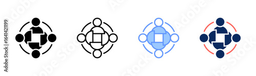 Unity In Vision icon sheet multiple style collection