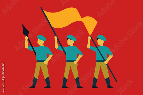 vector illustration of people dancing