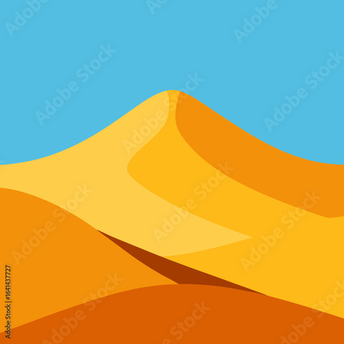 sand dune in the desert