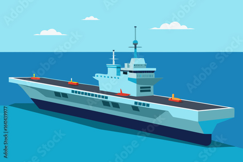 cruise ship in the sea