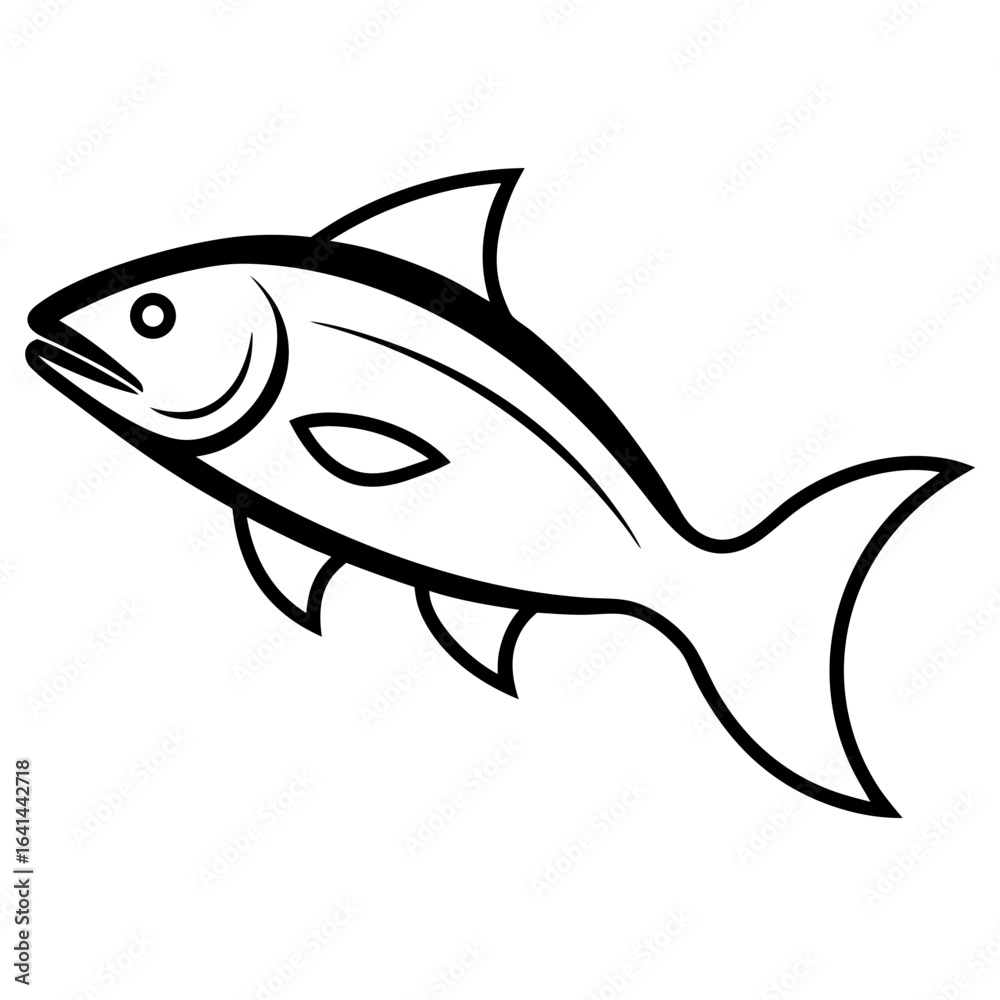 Fototapeta premium fish vector illustration