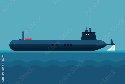 ship in the sea