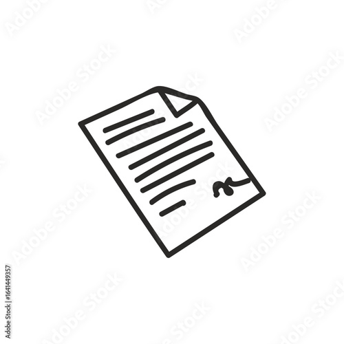 Line Business Illustration