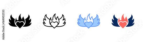 Driven Soul icon set multiple style collection