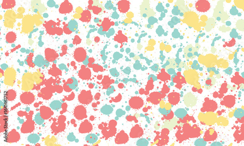 Large collection of colorful detailed ink splats, paint splatters and liquid splash backgrounds for energetic designs, social media posts and branding projects