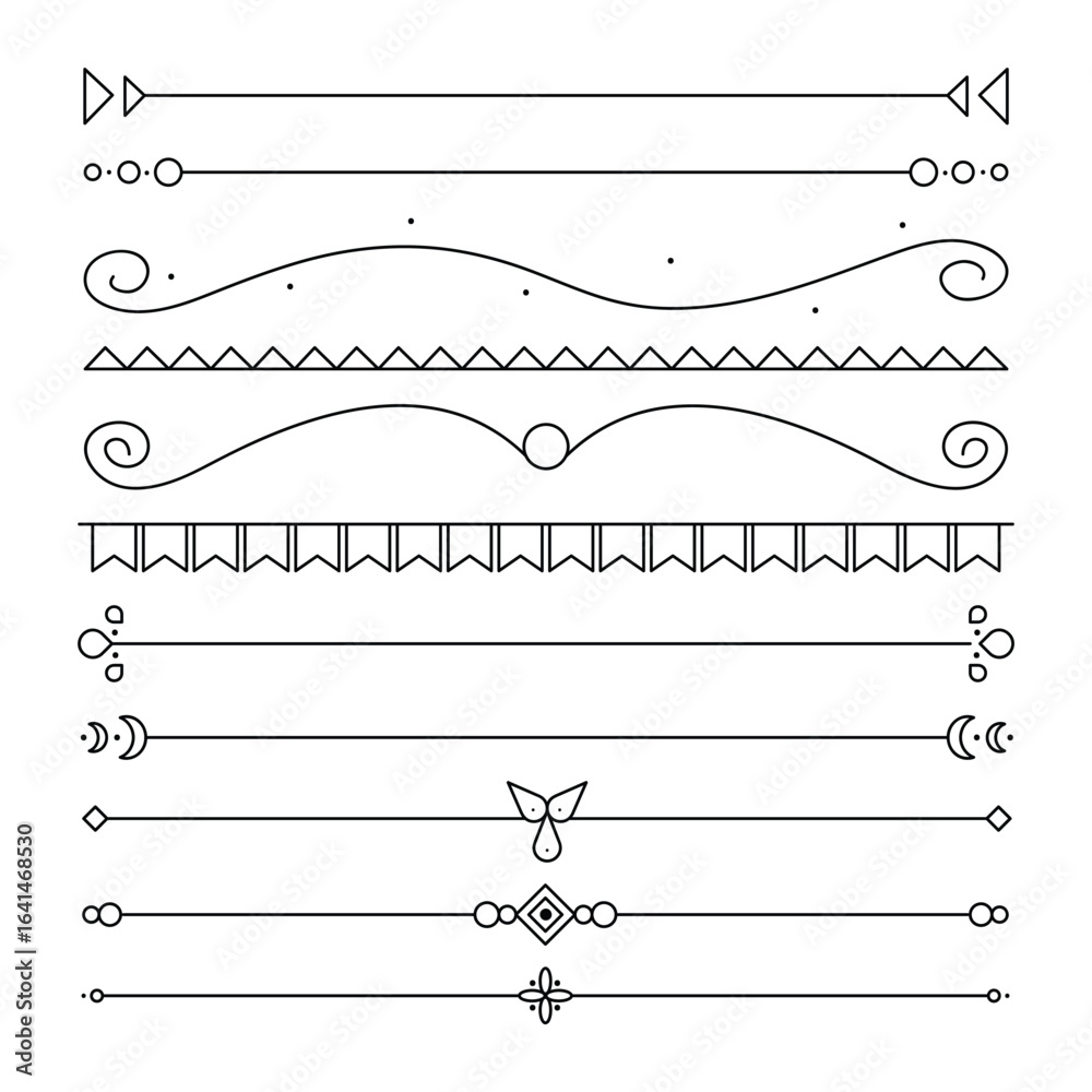 Fototapeta premium Hand Drawn Scribble Icon Set Vector Design.
