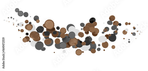 Multicolor confetti abstrac...
