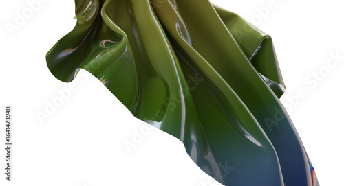 Metallic fabric with an iri...