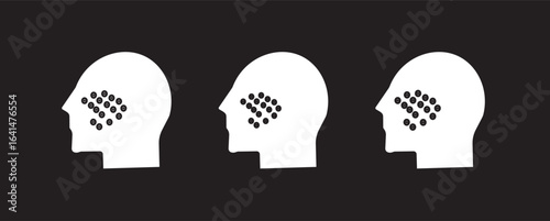 Acne icon Symbol collection