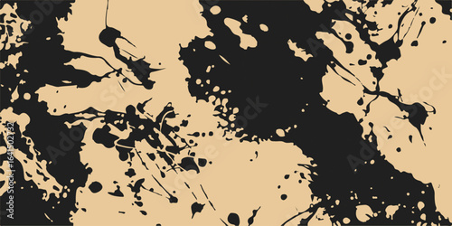 Ink splatter seamless pattern background
