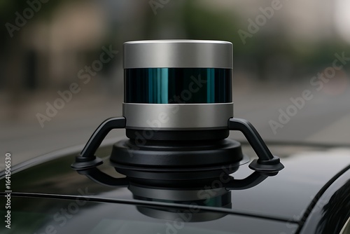 Advanced lidar sensor mounted on a vehicle for autonomous driving technology