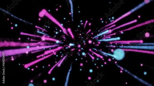 abstract background with stars