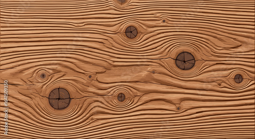 Wood grain texture with knots