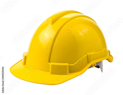 Yellow Hard Hat: Safety Helmet for Construction, Industrial Work & Protection