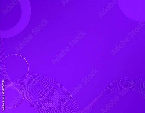 Dynamic purple backdrop with flowing lines and blurred circular elements