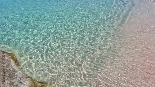 Formentera, Ses Illetes beach with rippling crystal water