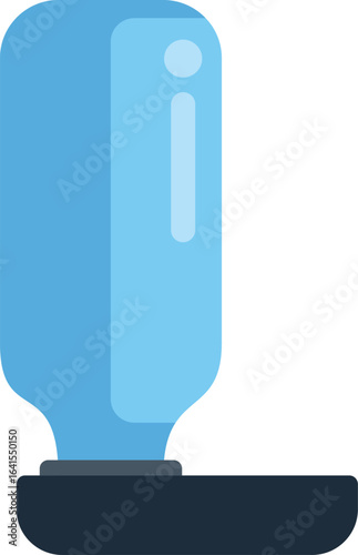 Blue water dispenser offering easy access to fresh and clean drinking water, promoting hydration in any setting
