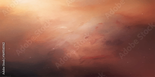 Grunge-textured sky with dark clouds and dramatic sunlight creates a moody abstract background with ample space for your text