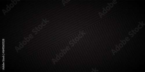 Modern black abstract background, the look of stainless steel, square lines on a dark background