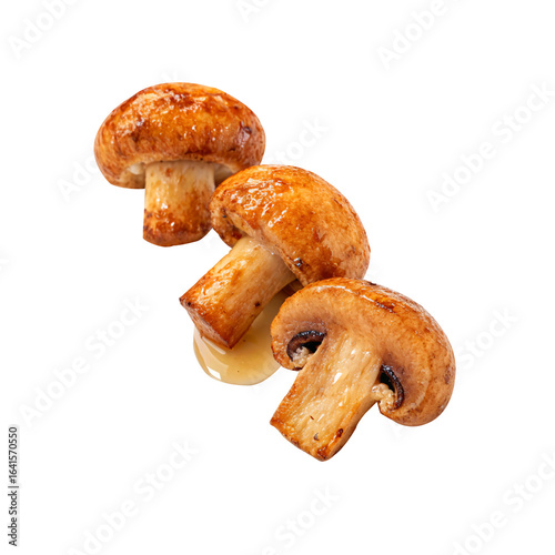 Spicy Fried Mushroom PNG – Tasty Delicious Meal, Common and Special Dish, Transparent Background