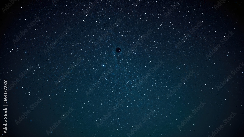 Fototapeta premium Starry night sky with countless shining stars