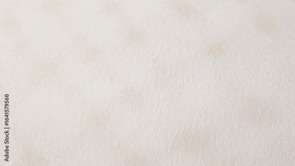 Naklejka premium Seamless background of a table runner made from linen fabric featuring a checkerboard pattern.