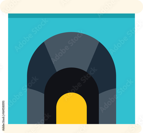 Cozy fireplace providing warmth and comfort, adding a touch of elegance to interior design