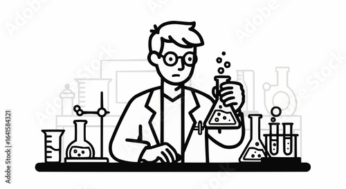 Scientist in laboratory