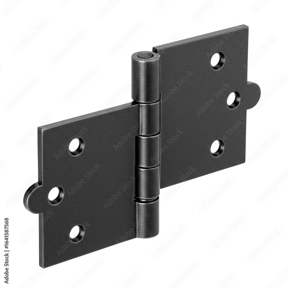 Obraz premium prison cell door hinge isolated, without a background