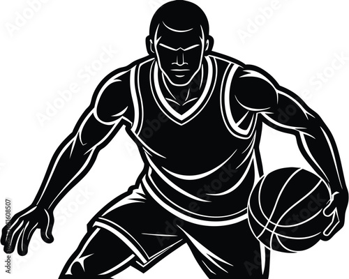 Basketball Player Silhouette