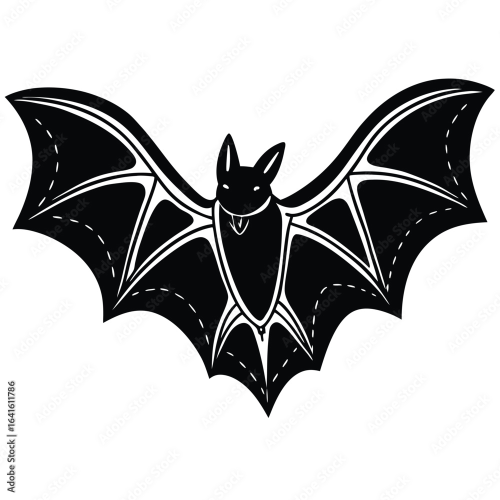 Obraz premium Bat Silhouette 