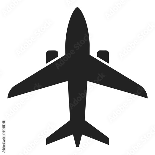  fighter-plane international  and domestic biman icon line airt vactor outline Illustrations on white background