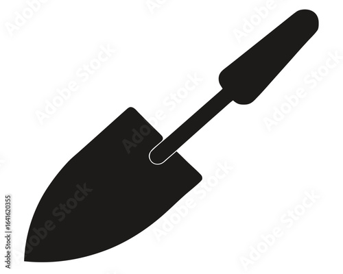 construction-trowel Wall Coating solid styles. Trowel  icon line airt vactor outline Illustrations on white background