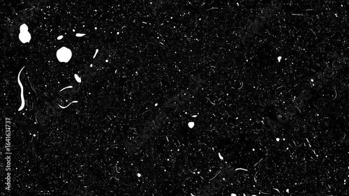 Old Movie Overlay. Alpha channel grain effect black background.