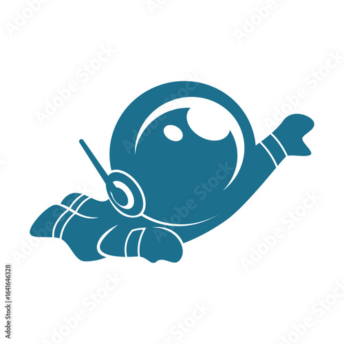 Astronaut logo icon design