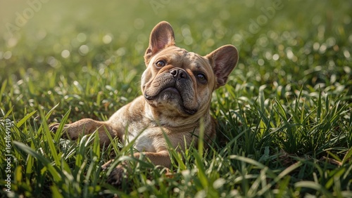 Tranquil light brown French...