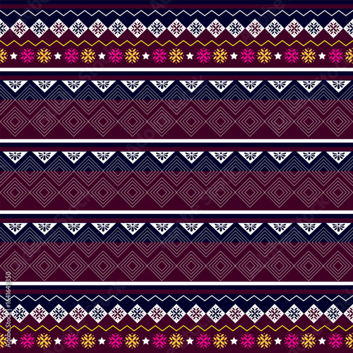 New fabric pattern and seamless design