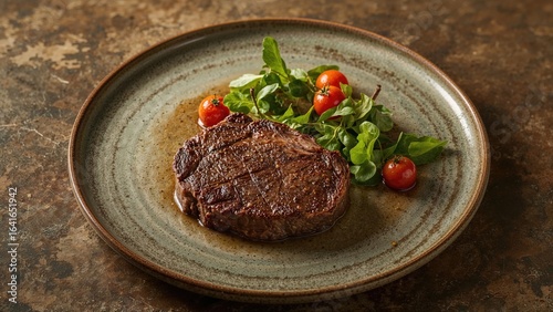 Close-up of a dry aged wagy...