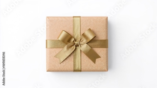 Present wrapped with a shin...