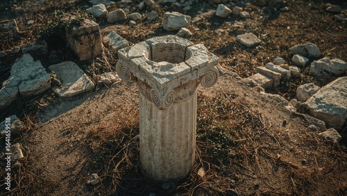 Section of a Pillar, Remain...