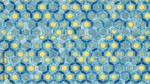 Continuous geometric patter...