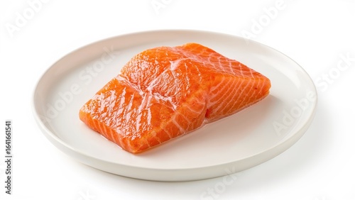 Piece of salmon fish fillet...
