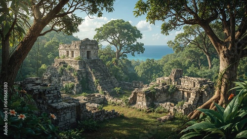 Mayan archaeological site D...