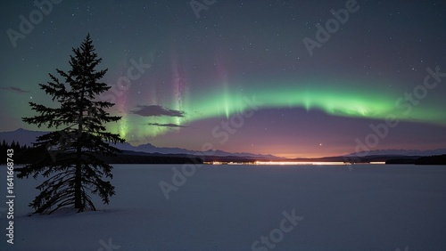 Mystical Polar Sky Lights