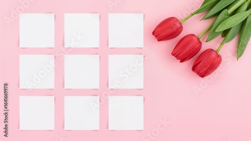 Set of nine spotless sticke...
