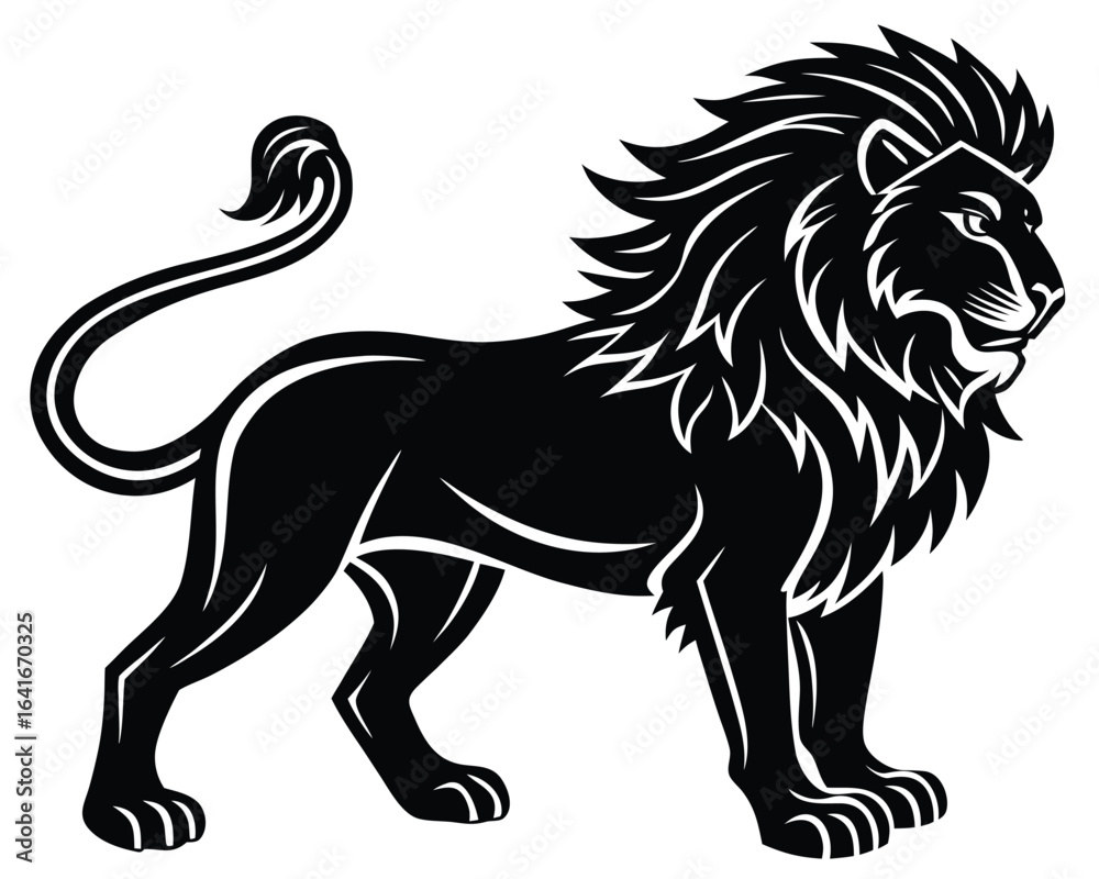 Lion Silhouette Lion Silhouette