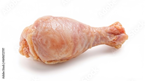 Uncooked chicken wing displ...